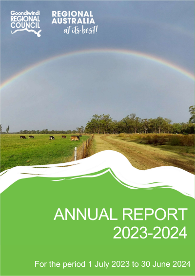 Annual report cover page 23 24 