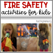 Fire Safety Activities for Kids by Teaching Mama